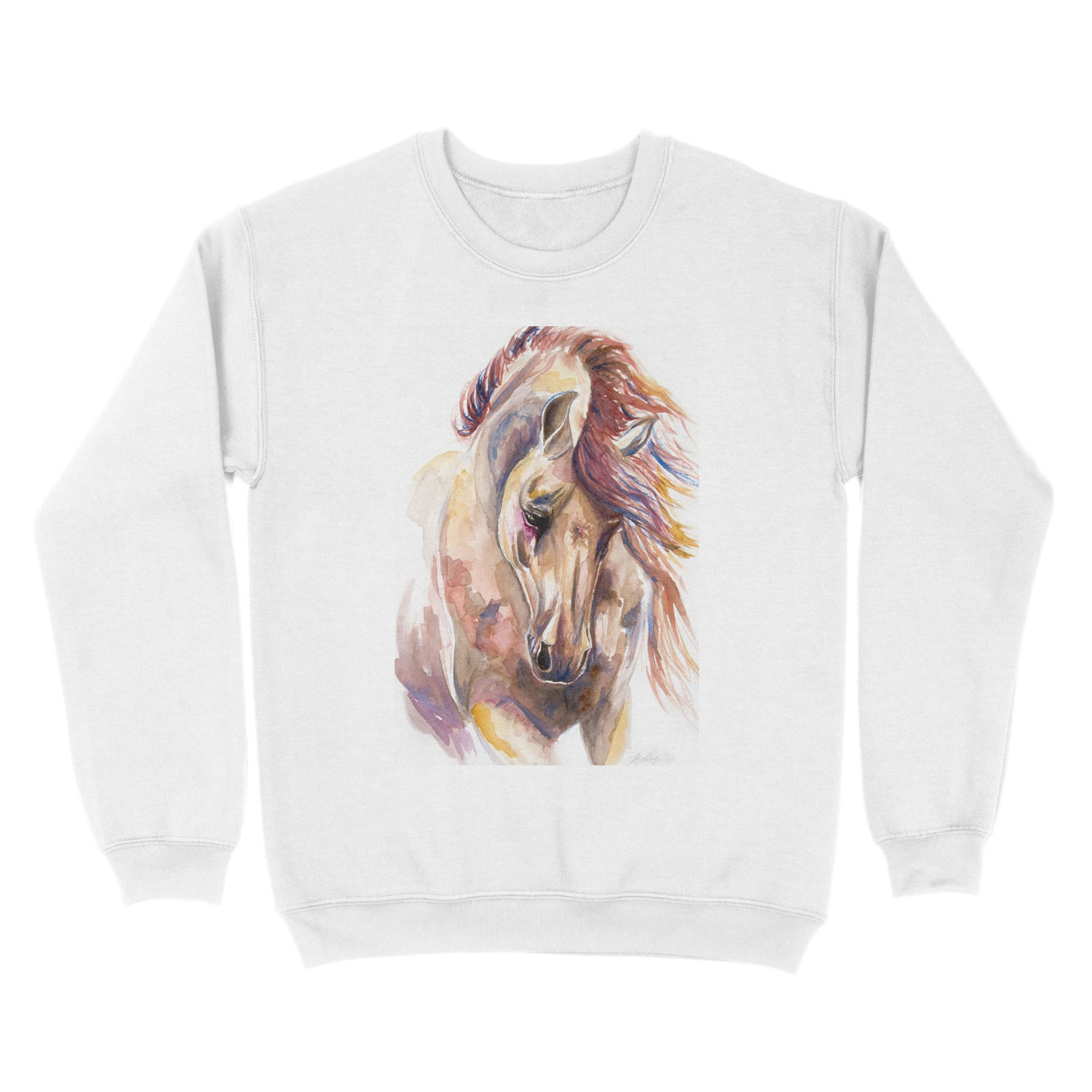 Color Horse Unisex Crewneck Sweatshirt - Image 2