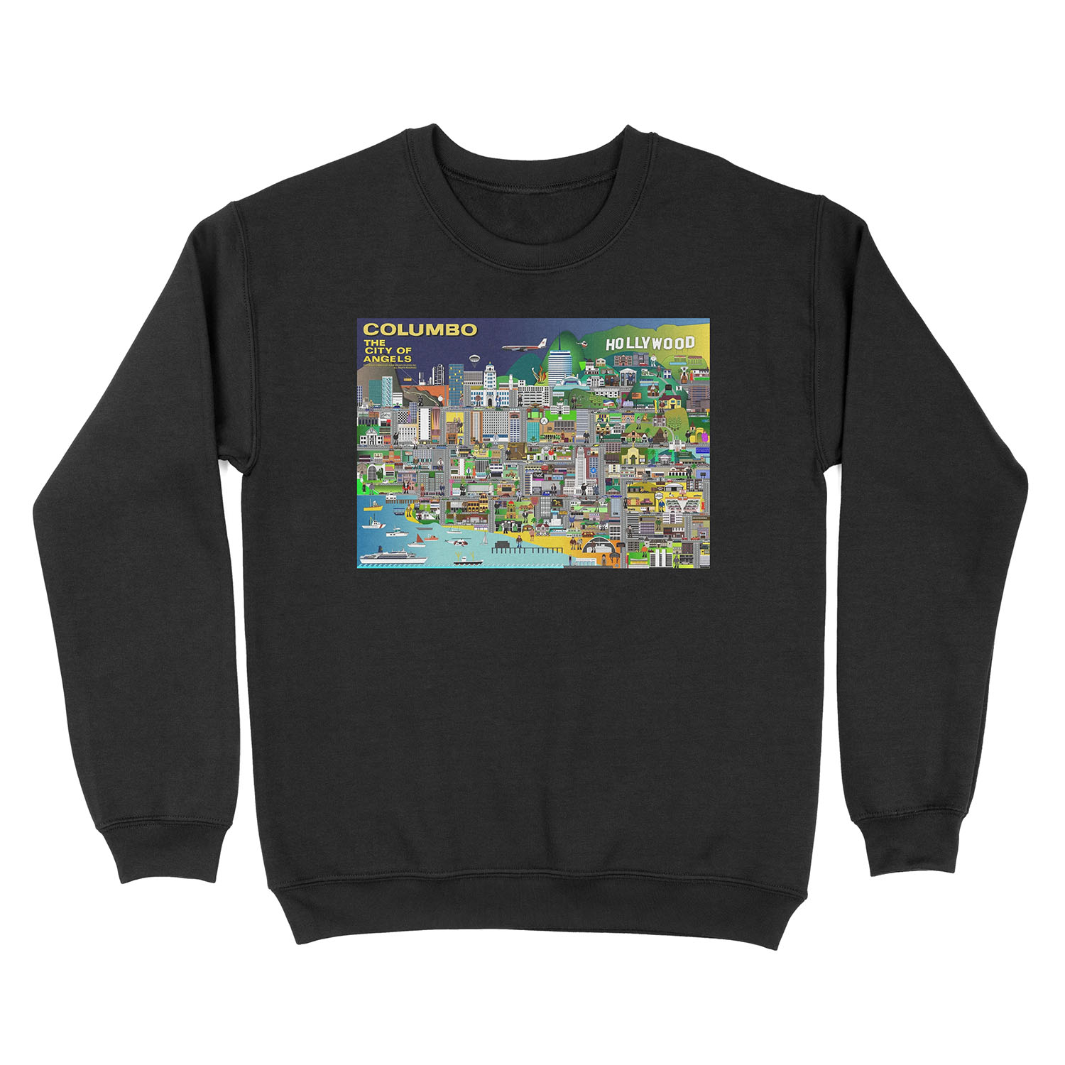 Columbo The City of Angels Unisex Crewneck Sweatshirt