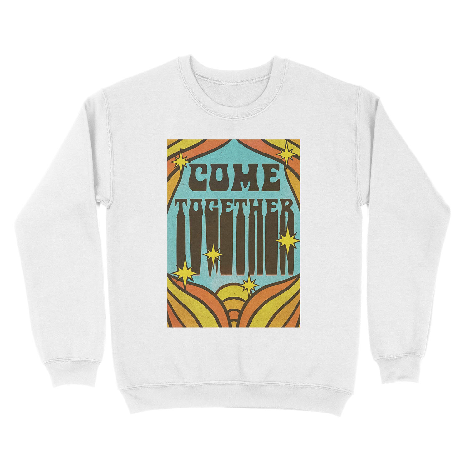 come together design Unisex Crewneck Sweatshirt - Image 2