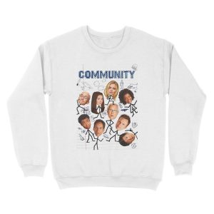 Alternative view of Community Unisex Crewneck Sweatshirt
