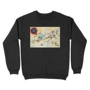 Composition 8 Painting Unisex Crewneck Sweatshirt