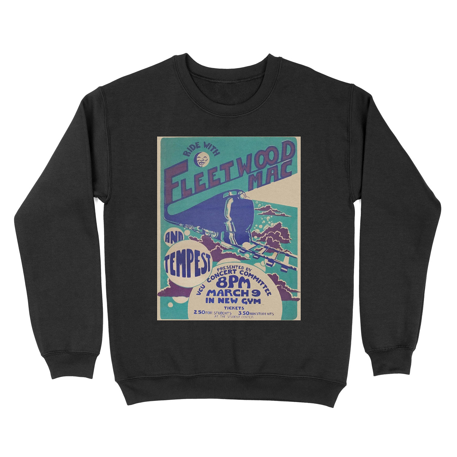 concert poster Unisex Crewneck Sweatshirt