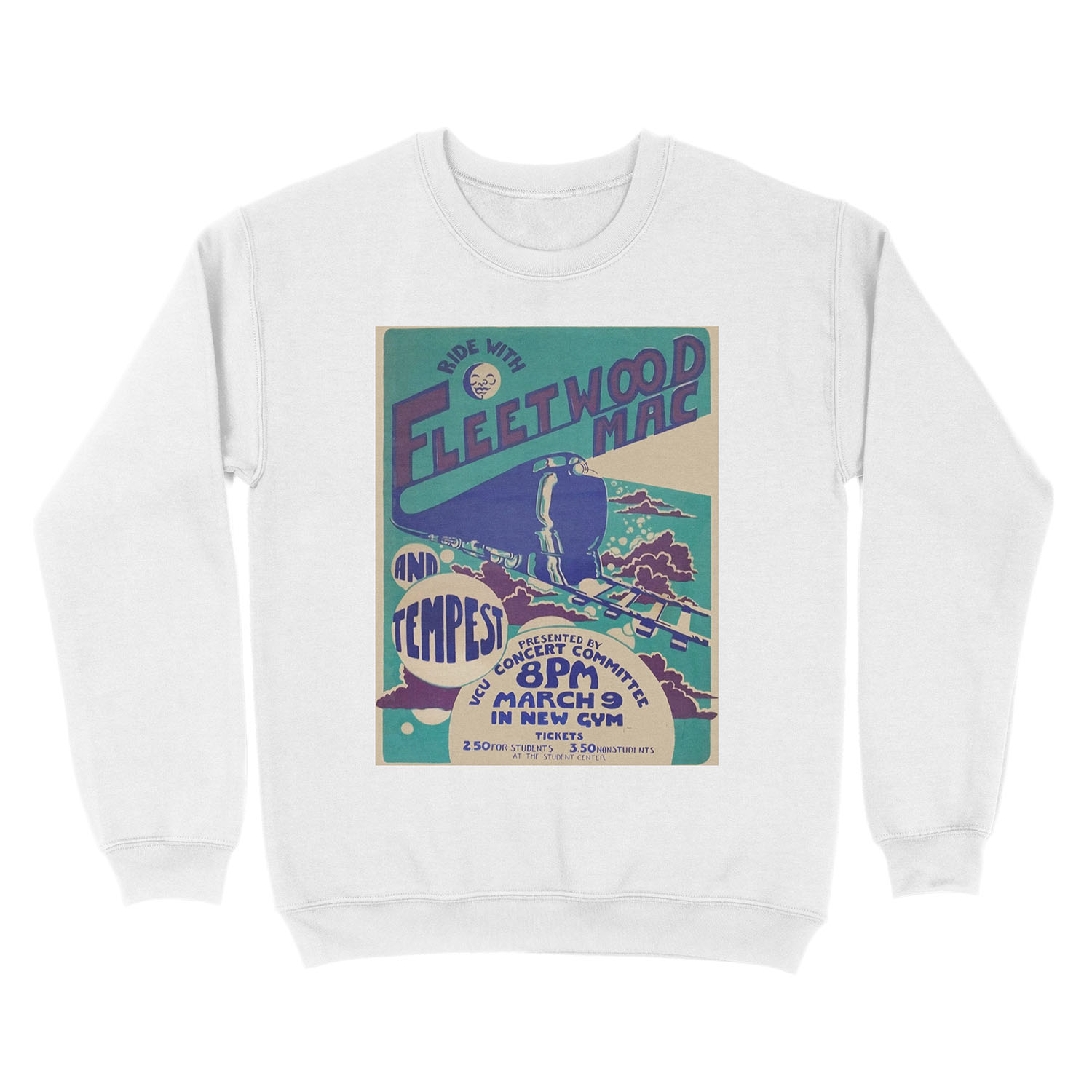 concert poster Unisex Crewneck Sweatshirt - Image 2