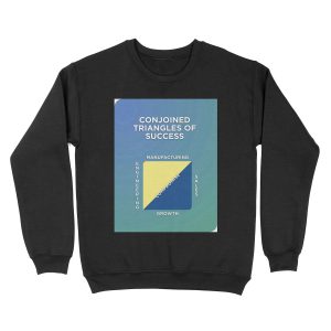 Conjoined Triangles of Success Unisex Crewneck Sweatshirt