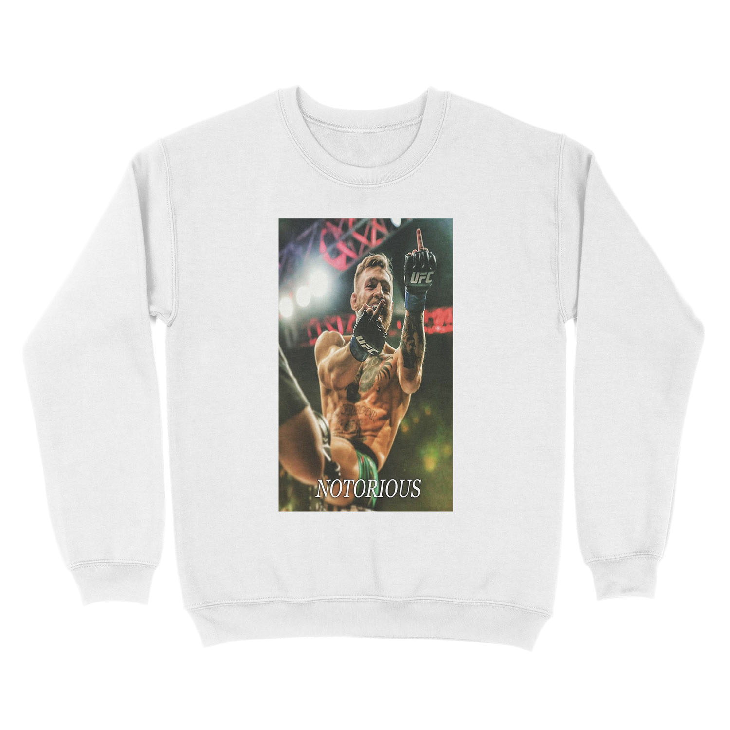 conor mcgregor notorious Unisex Crewneck Sweatshirt - Image 2