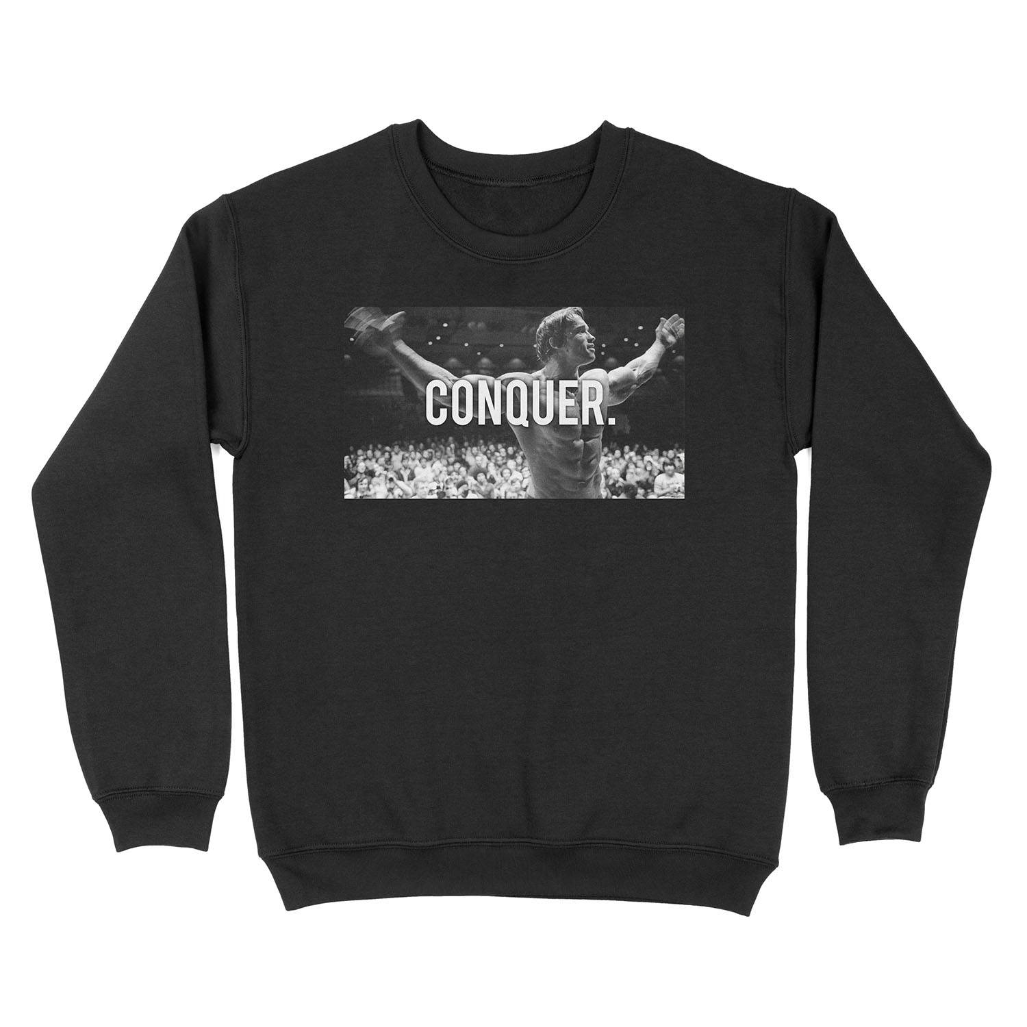 CONQUER (Arnold Unisex Crewneck Sweatshirt) Unisex Crewneck Sweatshirt