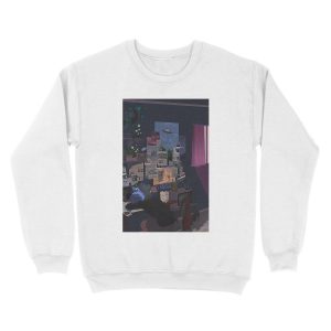 Alternative view of Conspiracy Theorist Unisex Crewneck Sweatshirt