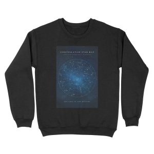 Constellation Star Map Unisex Crewneck Sweatshirt