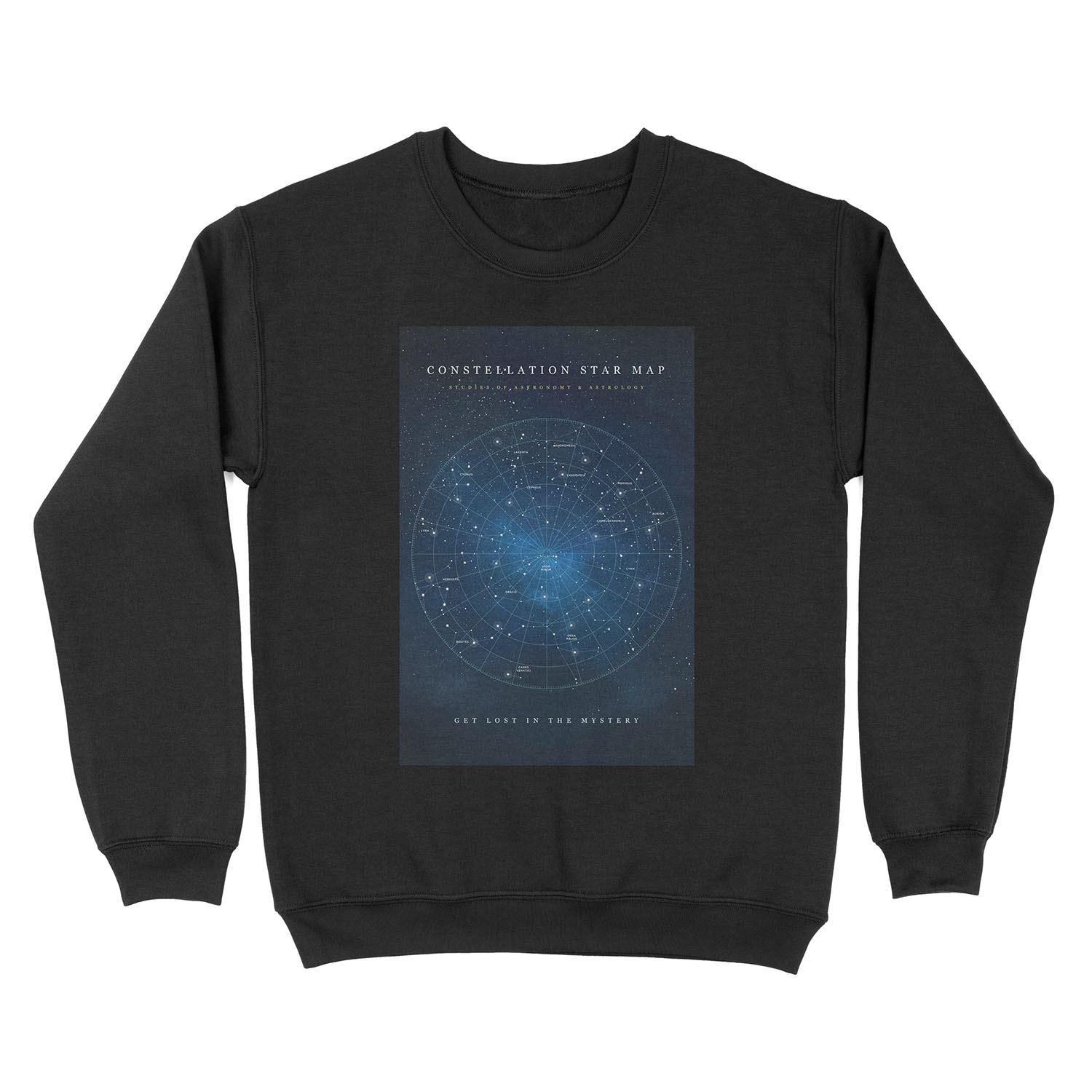 Constellation Star Map Unisex Crewneck Sweatshirt