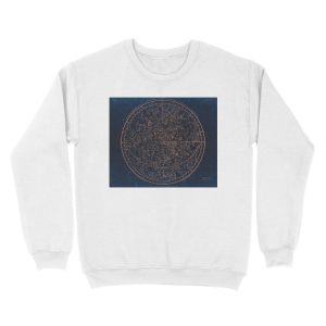 Alternative view of Constellations of the Northern Hemisphere Unisex Crewneck Sweatshirt