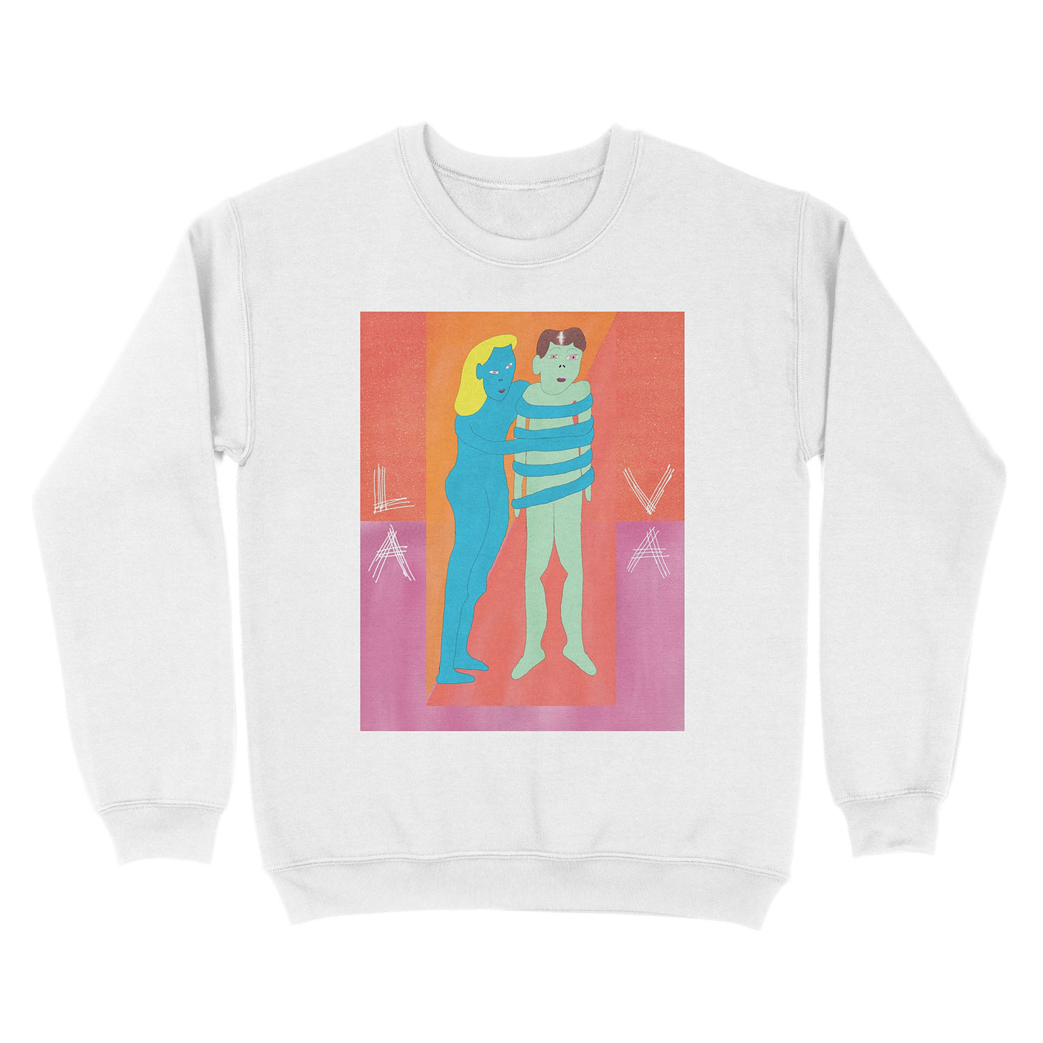 Cooks still woozy lava inspired Unisex Crewneck Sweatshirt - Image 2