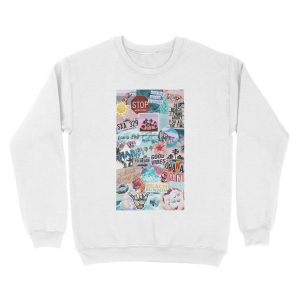 Alternative view of Cool collage Unisex Crewneck Sweatshirt