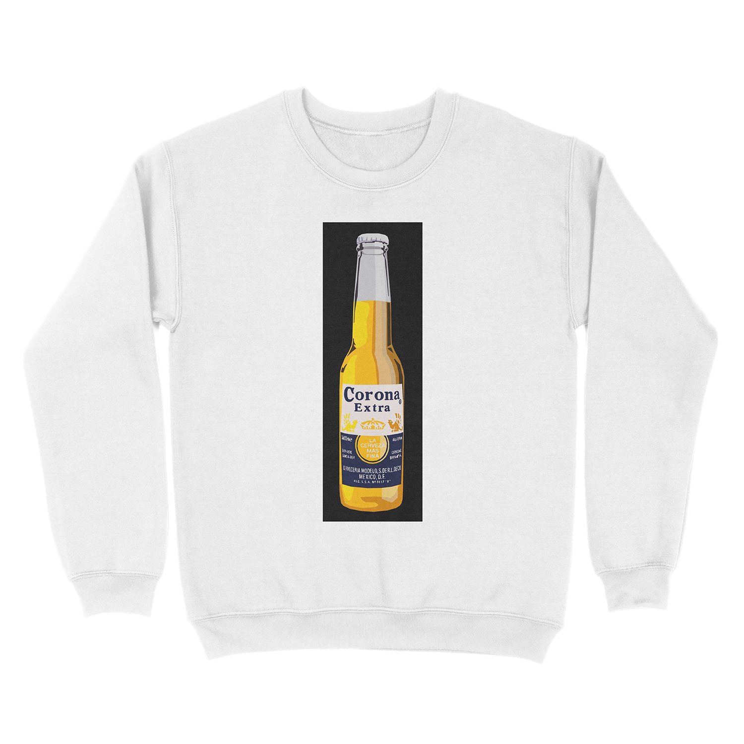 Corona Bottle Unisex Crewneck Sweatshirt - Image 2