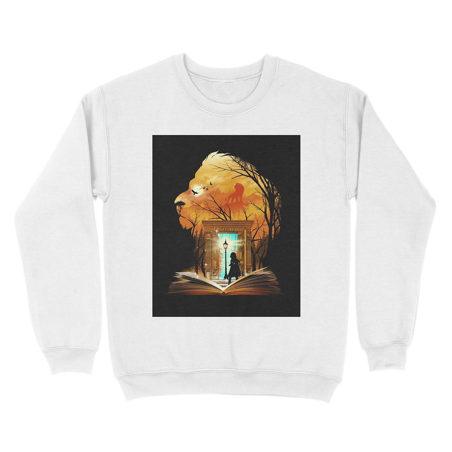 Courage Dear Heart Unisex Crewneck Sweatshirt - Image 2