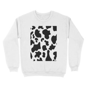 Alternative view of Cow Spots Unisex Crewneck Sweatshirt