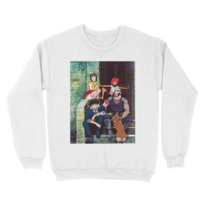 Alternative view of cowboy bebop main cast Unisex Crewneck Sweatshirt