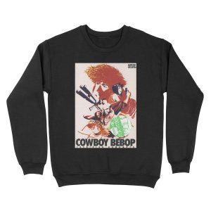cowboy bebop postcard collection artwork Unisex Crewneck Sweatshirt
