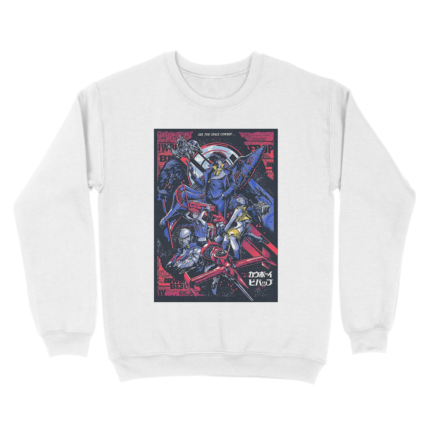 Cowboy Bebop19 Unisex Crewneck Sweatshirt - Image 2