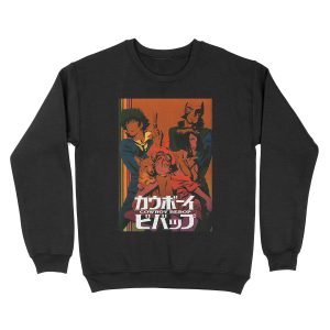 Cowboy Bepop Unisex Crewneck Sweatshirt