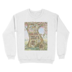 Alternative view of Crabapple Cottage Unisex Crewneck Sweatshirt