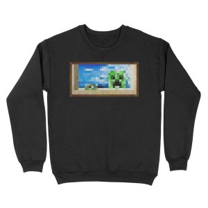 Creebet - Minecraft Painting Unisex Crewneck Sweatshirt