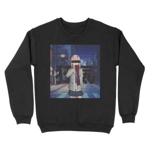 Ｚｅｒｏ　Ｔｗｏ　ｃｏｒｒｕｐｔｅｄ　ｗａｉｆｕ　カり嵐ニ Unisex Crewneck Sweatshirt