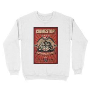 Alternative view of Crimestop 1984 Propaganda Unisex Crewneck Sweatshirt