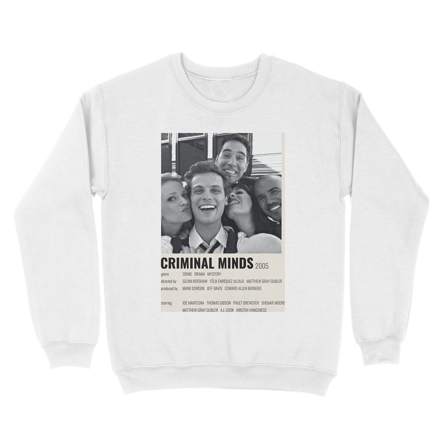 criminal minds alternative Unisex Crewneck Sweatshirt - Image 2