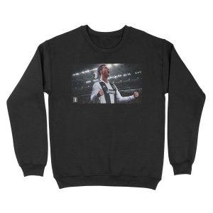 Cristiano Ronaldo Juve CR7 Unisex Crewneck Sweatshirt