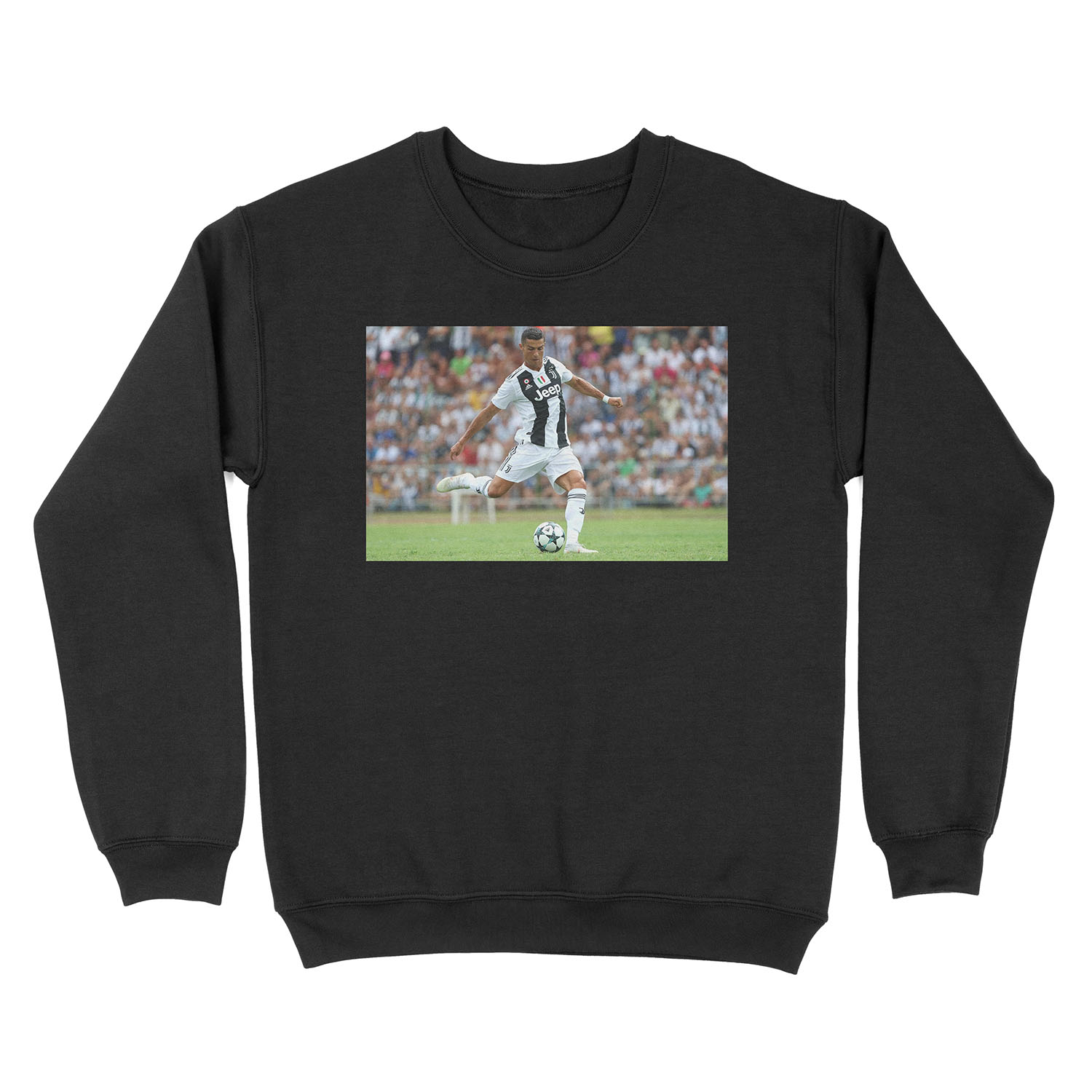 Cristiano Ronaldo Juventus First Match Unisex Crewneck Sweatshirt