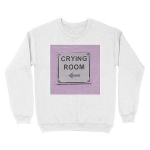 Alternative view of crying room Unisex Crewneck Sweatshirt