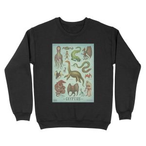 Cryptids - Cryptozoology species Unisex Crewneck Sweatshirt