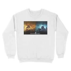 Alternative view of Csgo CT vs T Unisex Crewneck Sweatshirt