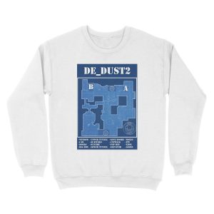 Alternative view of CSGO DE_Dust 2 Unisex Crewneck Sweatshirt