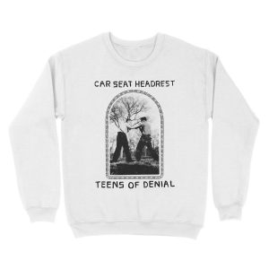 Alternative view of CSHT Denial White no.1 Unisex Crewneck Sweatshirt
