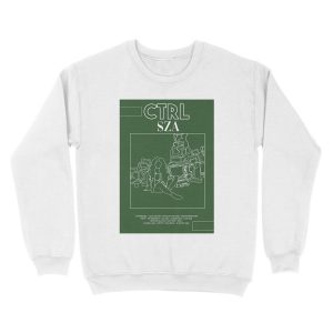 Alternative view of ctrl SZA Unisex Crewneck Sweatshirt