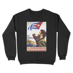 Cuban Propaganda Unisex Crewneck Sweatshirt