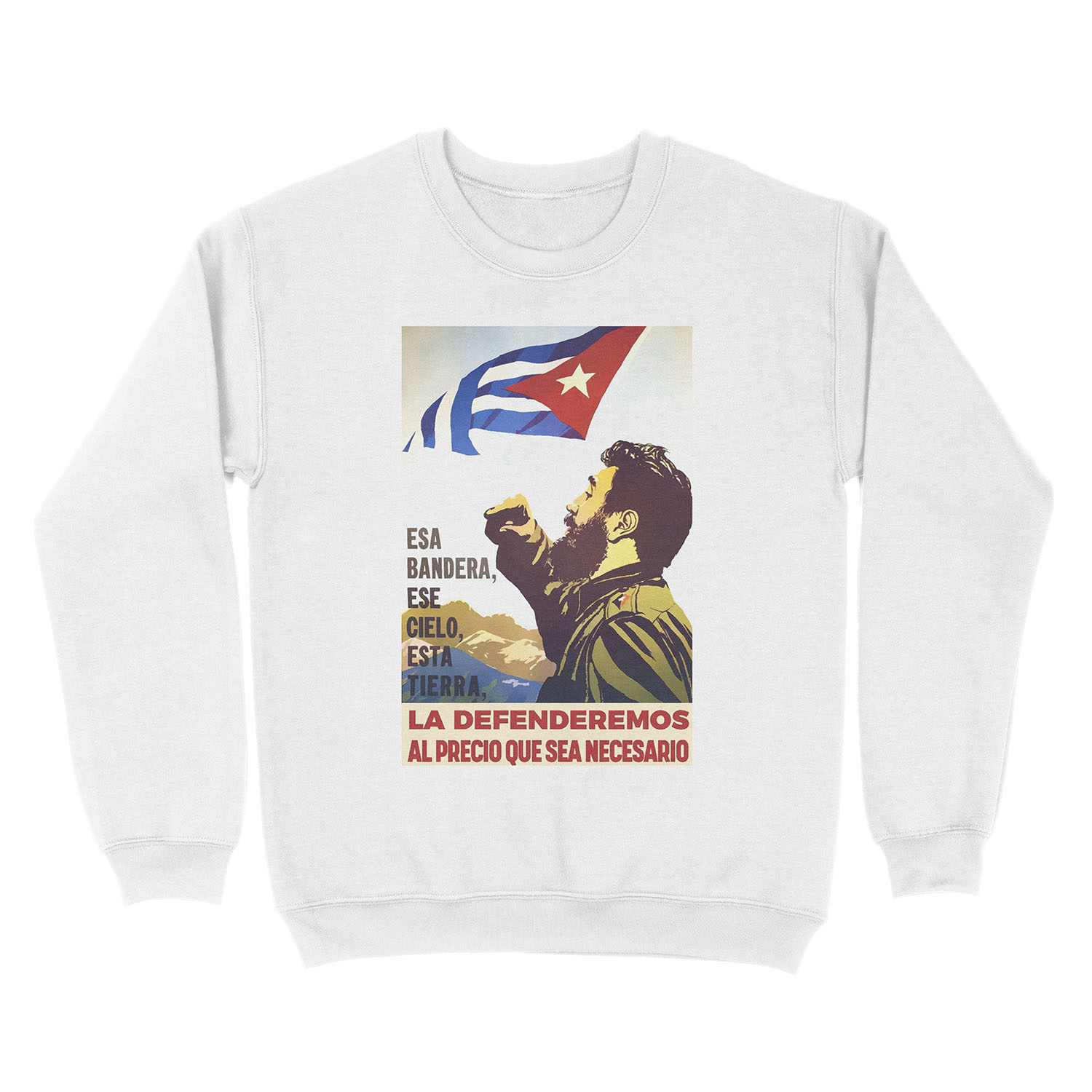 Cuban Propaganda Unisex Crewneck Sweatshirt - Image 2