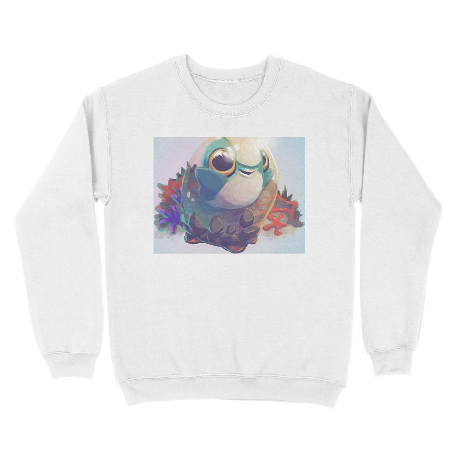 Cuddlefish Baby - Subnautica Unisex Crewneck Sweatshirt - Image 2