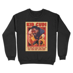 Cudi Singing Astronout Unisex Crewneck Sweatshirt
