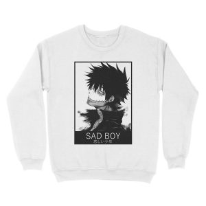 Alternative view of DABI BOKU NO HERO ACADEMIA (SAD BOY) Unisex Crewneck Sweatshirt
