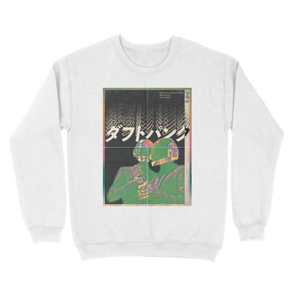 Daft Punk - Japan Future Unisex Crewneck Sweatshirt - Image 2
