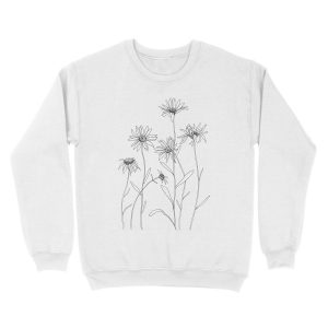Alternative view of Daisies Unisex Crewneck Sweatshirt