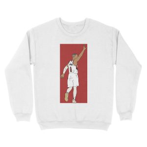 Alternative view of Damian Lillard Waves Goodbye Unisex Crewneck Sweatshirt