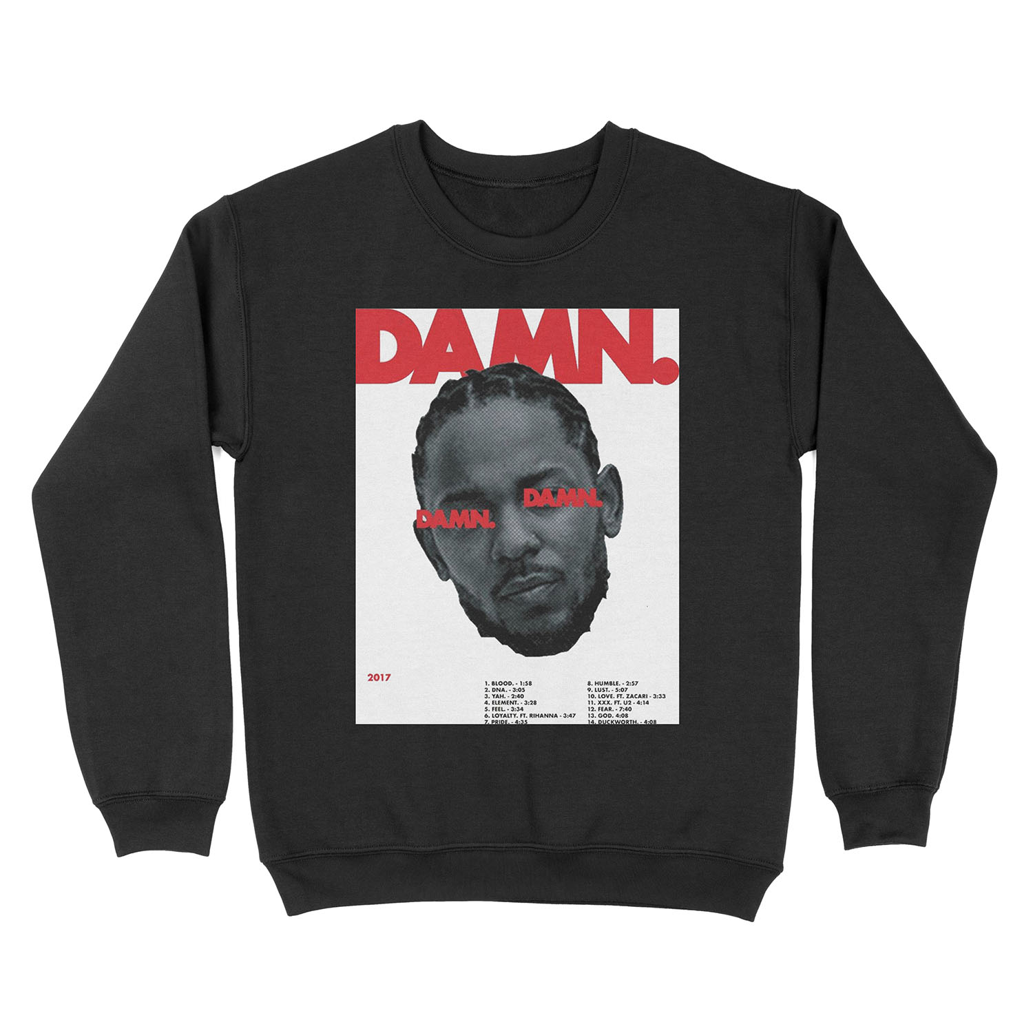 DAMN Kendrick Lamar Unisex Crewneck Sweatshirt