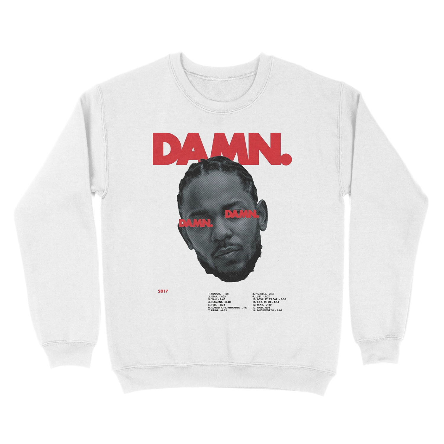 DAMN Kendrick Lamar Unisex Crewneck Sweatshirt - Image 2