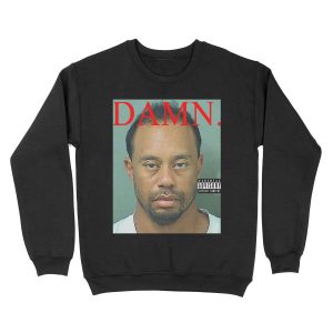 Damn Tiger Unisex Crewneck Sweatshirt