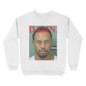 Alternative view of Damn Tiger Unisex Crewneck Sweatshirt