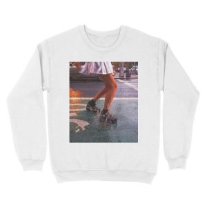 Alternative view of DANCING IN THE RAIN Unisex Crewneck Sweatshirt