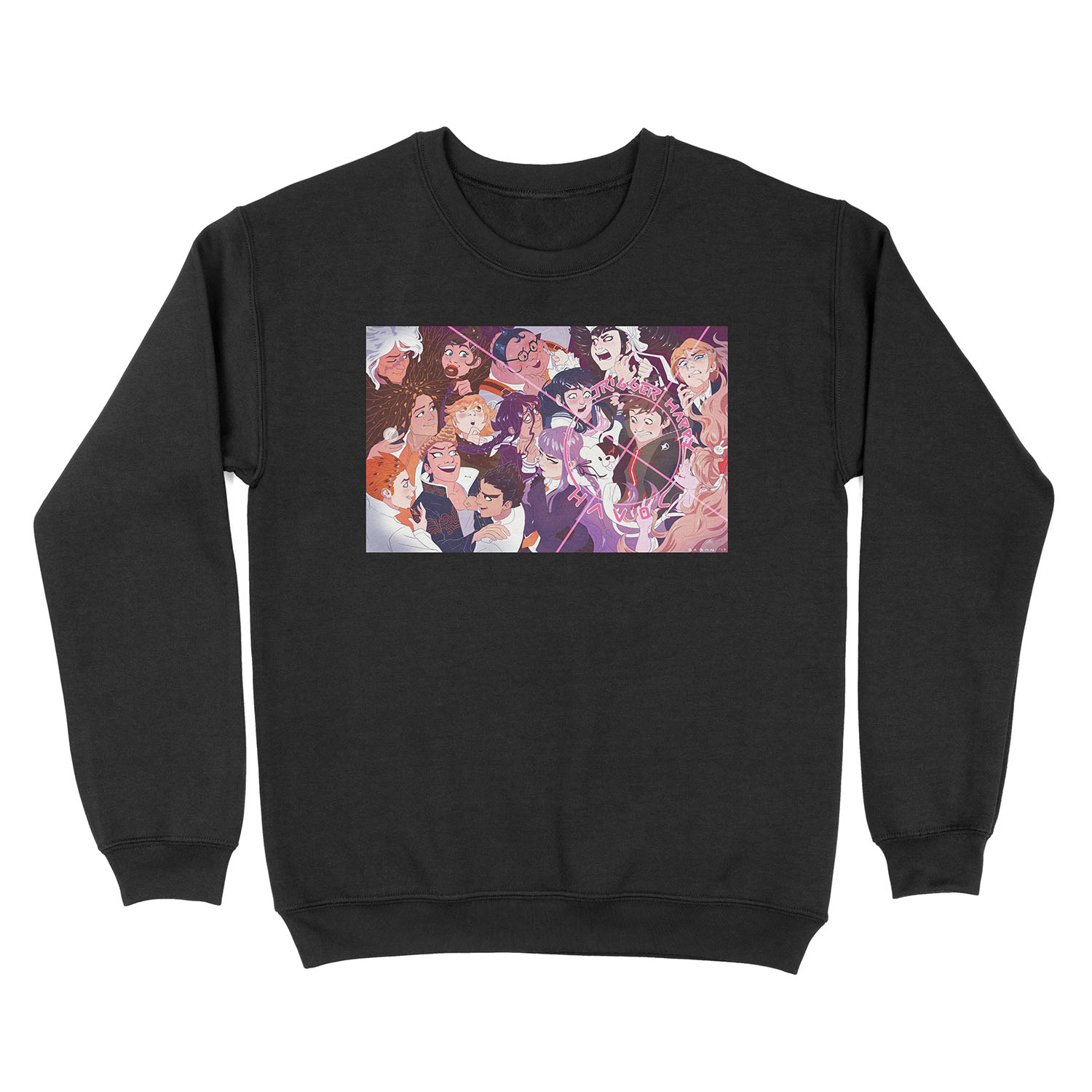Dangan Ronpa Trigger Happy Havoc Unisex Crewneck Sweatshirt
